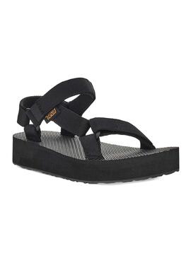 Sandalias Teva Midform Universal Black para Niña