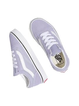 Zapatillas Vans Old Skool Lila para Niña