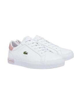 Zapatillas Lacoste Powercourt 0721 1 SUJ Blancas