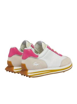 Zapatillas Lacoste L-Spin 0922 4SFA Rosas Mujer