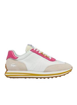 Zapatillas Lacoste L-Spin 0922 4SFA Rosas Mujer