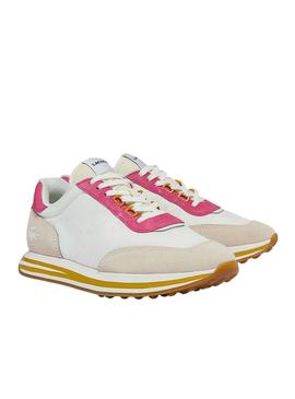 Zapatillas Lacoste L-Spin 0922 4SFA Rosas Mujer