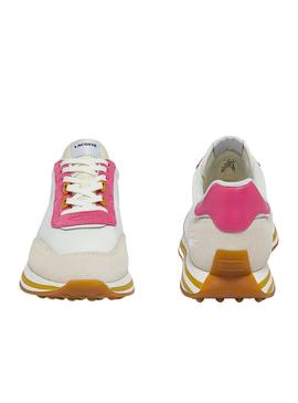 Zapatillas Lacoste L-Spin 0922 4SFA Rosas Mujer