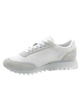 Zapatillas Tommy Jeans Retro Evolve Blancas Mujer