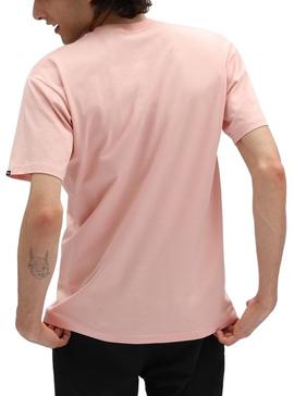 Camiseta Vans MN Classic Easy Box Rosa Hombre