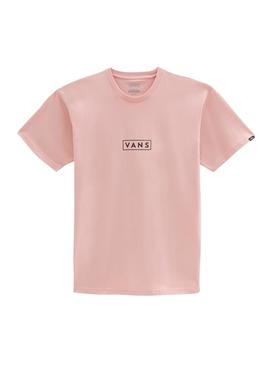 Camiseta Vans MN Classic Easy Box Rosa Hombre