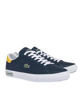 Zapatilla Lacoste Powercourt 0722 4 SMA Marina 