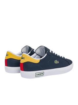 Zapatilla Lacoste Powercourt 0722 4 SMA Marina 