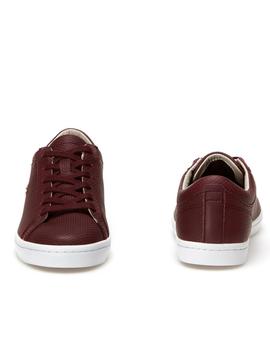 Zapatillas Lacoste Straightset Granate