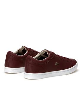 Zapatillas Lacoste Straightset Granate