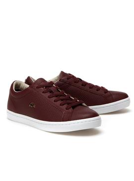 Zapatillas Lacoste Straightset Granate