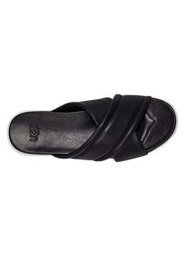 Sandalias UGG Zayne Crossband Negras para Mujer