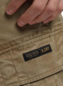 Bermuda Superdry Vintage Core Cargo Beige Hombre