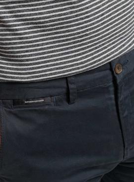 Bermuda Superdry Studios Core Chino Marino Hombre