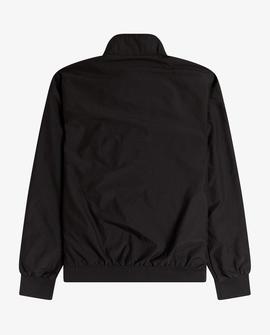 Chaqueta Deportiva Fred Perry Negra Para Hombre