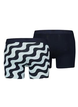 Pack 2 Calzoncillos Levis Seventies Wave Geometric