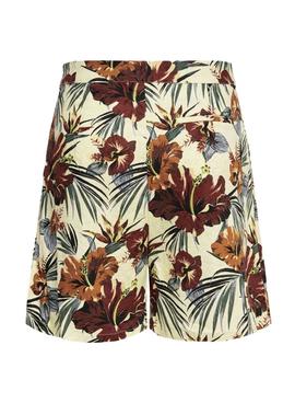 Short Only Izabell Estampado Floral para Mujer