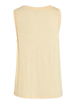 Camiseta Vila Noel Amarillo para Mujer