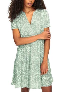 Vestido Only Zally Estampado Verde para Mujer