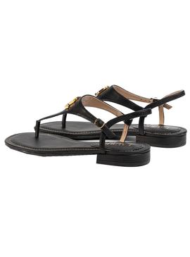 Sandalias Polo Ralph Lauren Ellington Negras Mujer
