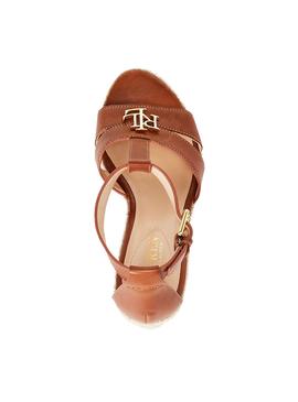 Sandalias Polo Ralph Lauren Hale Marrón para Mujer