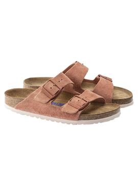 Sandalias Birkenstock Arizona SFB Rosa para Mujer