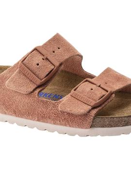 Sandalias Birkenstock Arizona SFB Rosa para Mujer