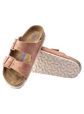 Sandalias Birkenstock Arizona SFB Rosa para Mujer