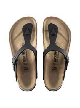 Sandalias Birkenstock Gizeh Negras para Mujer