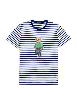 Camiseta Polo Ralph Lauren Rayas Bear para Hombre