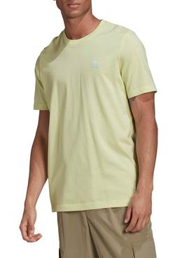 Camiseta Adidas Loungewear Amarillo para Hombre