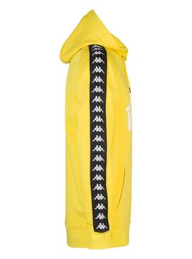 Sudadera Kappa Hurtados Amarillo Para Hombre