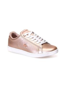 Zapatilla Lacoste Carnavy Metalic Mujer