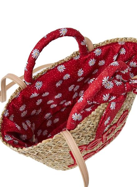 Cesta de Paja Pepe Jeans Rafi Trenzada para Niña
