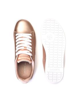 Zapatilla Lacoste Carnavy Metalic Mujer