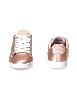 Zapatilla Lacoste Carnavy Metalic Mujer