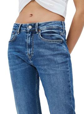 Pantalon Vaquero Pepe Jeans Mary  Azul Para  Mujer