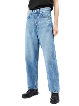 Pantalón Vaquero Pepe Jeans Addison Azul Mujer