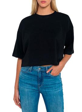 Camiseta Pepe Jeans Miriam Negro Para Mujer