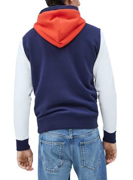 Sudadera Pepe Jeans Thomas Rojo Para Hombre