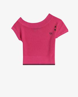 Jersey Fred Perry Amy Winehouse Rosa Para Mujer