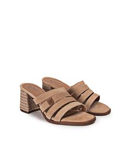 Sandalias Palmar Serraje Rosa POPA para Mujer