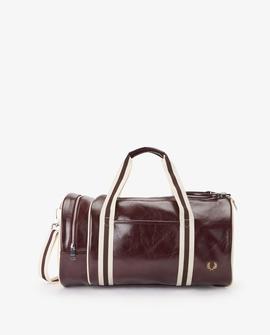 Bolsa Fred Perry Barril Granate Para Hombre