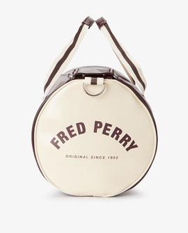 Bolsa Fred Perry Barril Granate Para Hombre