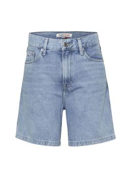 Bermuda Tommy Jeans Betsy Denim Azul para Mujer