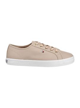 Zapatillas Tommy Hilfiger Essential Marrón Mujer