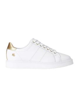 Zapatillas Polo Ralph Lauren Angeline Dorado Mujer