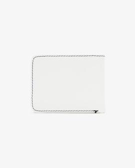 Cartera Fred Perry Piel Blanca Para Hombre