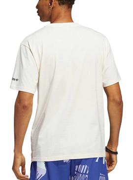 Camiseta Adidas Friends of Natu Blanca para Hombre