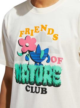 Camiseta Adidas Friends of Natu Blanca para Hombre